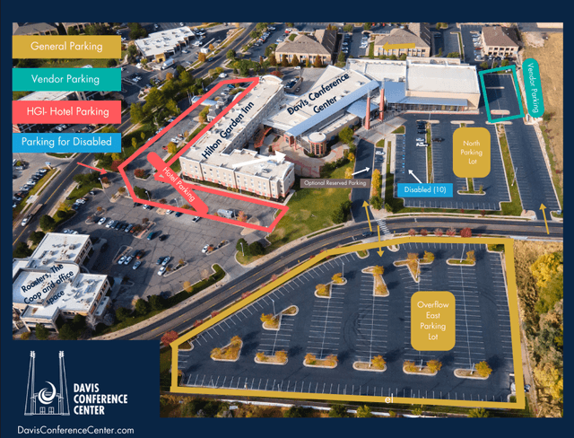Davis Conference Center Parking Map Preview